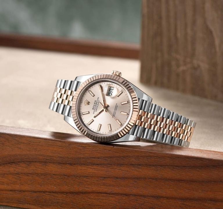 ROLEX DATEJUST [ROSEGOLD / SILVER] 3009025