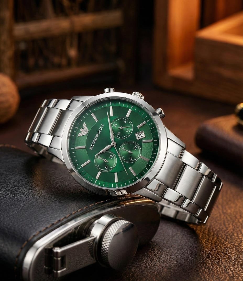 Emporio Armani Classic Silver Green