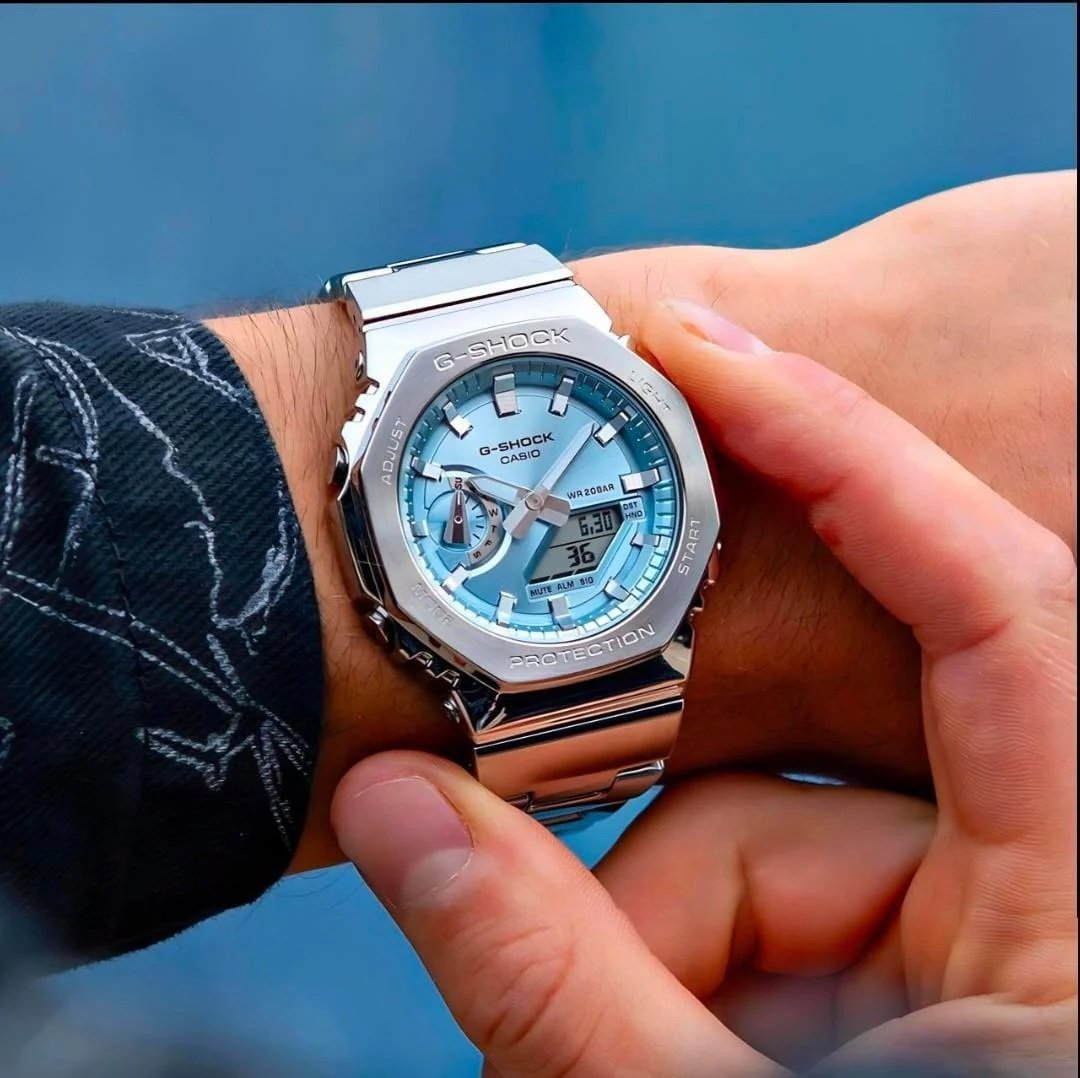 G-SHOCK M2110D3A – TIFFANY BLUE SPORTS WATCH
