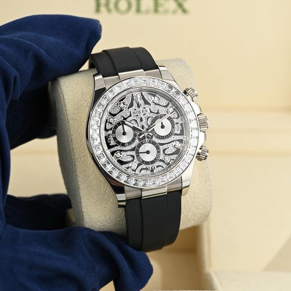 Rolex Daytona “Eye of the Tiger” White Gold – Hardik Pandya Edition