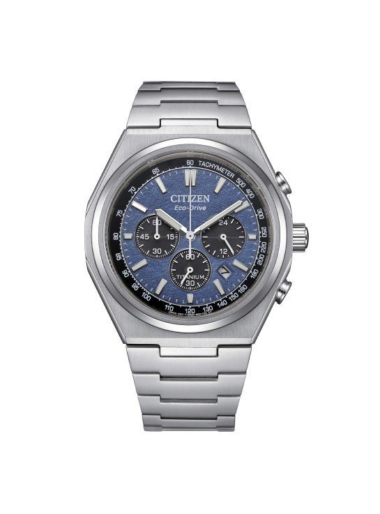 CITIZEN ZENSHIN CHRONO SUPER TITANIUM DARK BLUE