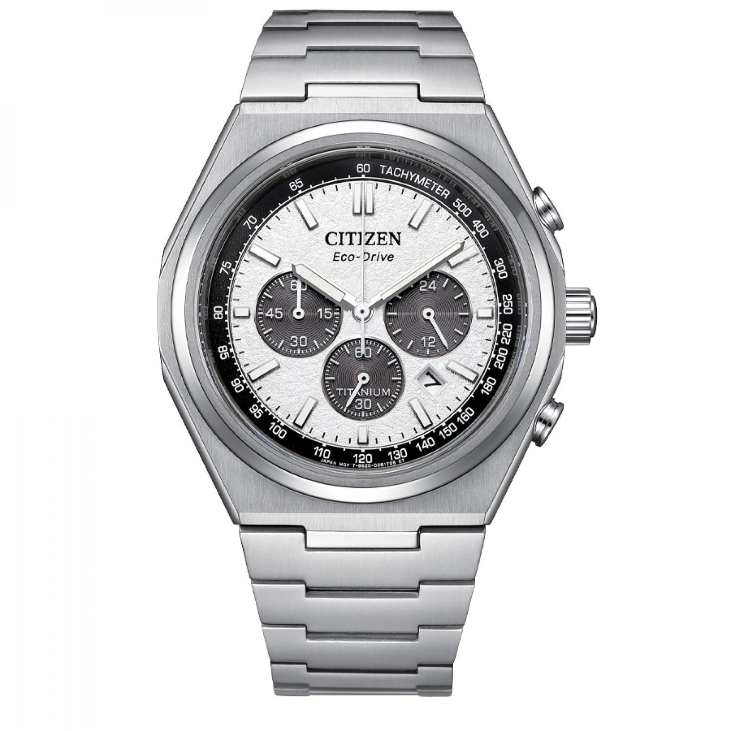 CITIZEN ZENSHIN CHRONO SUPER TITANIUM WHITE
